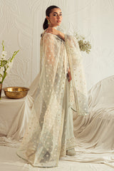 CHINOIS CLUSTER-4PC SILK EMBROIDERED SUIT
