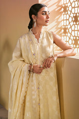 SYLVAN GRIS-3PC COTTON JACQUARD SUIT