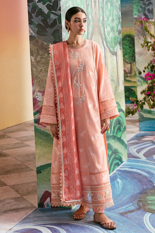 PRIM ROSE-3PC COTTON JACQUARD SUIT
