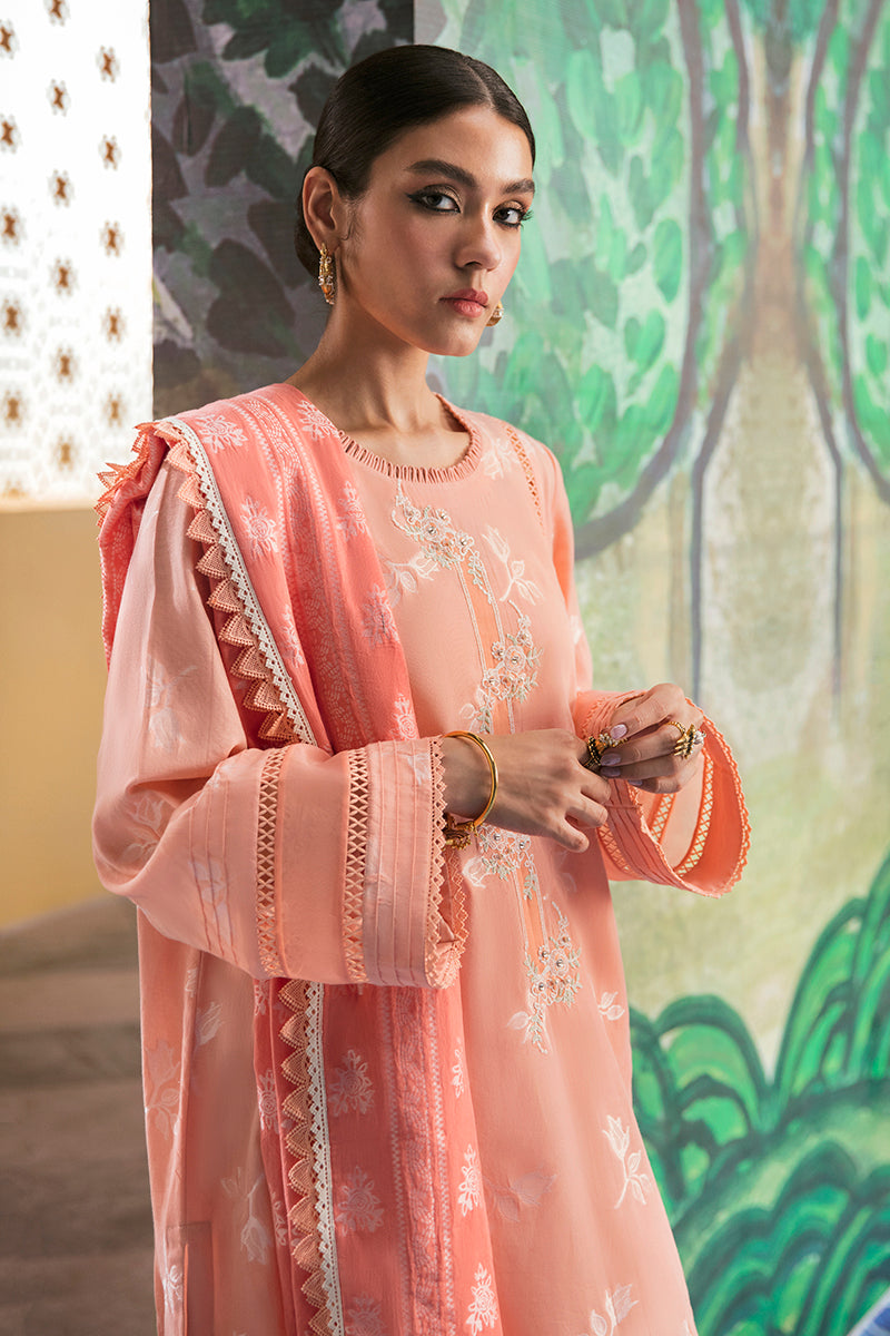 PRIM ROSE-3PC COTTON JACQUARD SUIT
