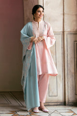 FOLK FESTIVE-3PC PRINTED LAWN SUIT