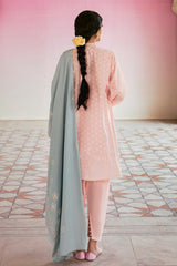 FOLK FESTIVE-3PC PRINTED LAWN SUIT