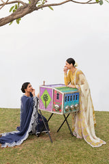 JAYLIN NIGHT-3PC PRINTED LAWN SUIT