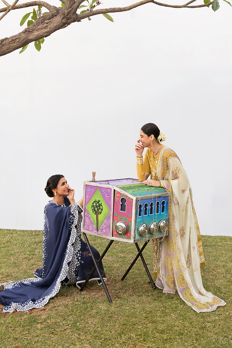 JAYLIN NIGHT-3PC PRINTED LAWN SUIT