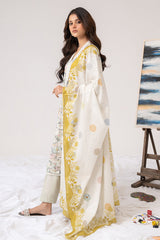 FLORET RUSH-3PC PRINTED LAWN SUIT