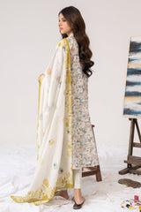 FLORET RUSH-3PC PRINTED LAWN SUIT