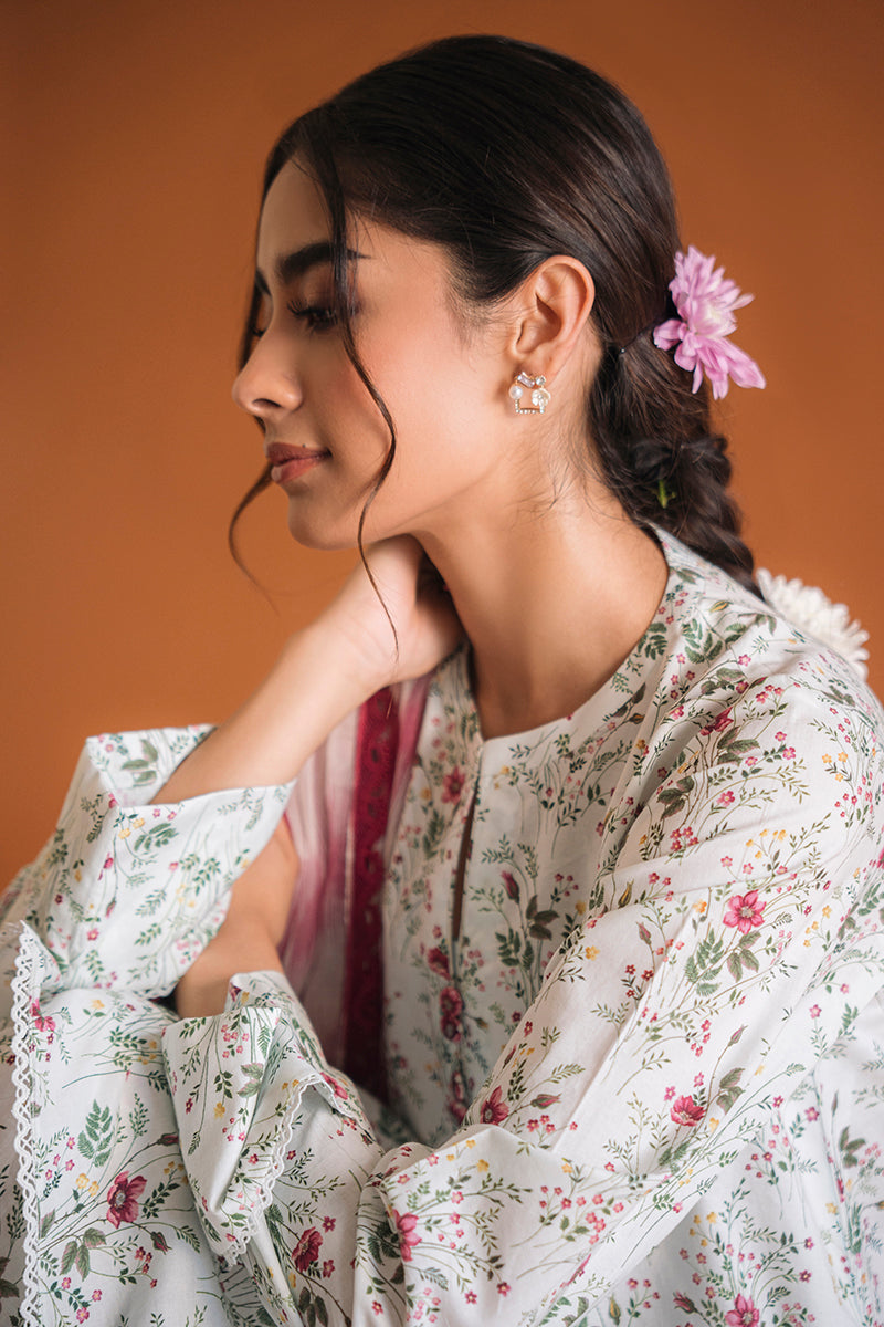 SUBTLE ALLURE-3PC PRINTED LAWN SUIT