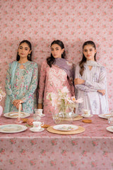 WINSOME ORCHID-3PC PRINTED LAWN SUIT