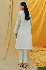 IVORY GLAZE EMBROIDERED SHIRT