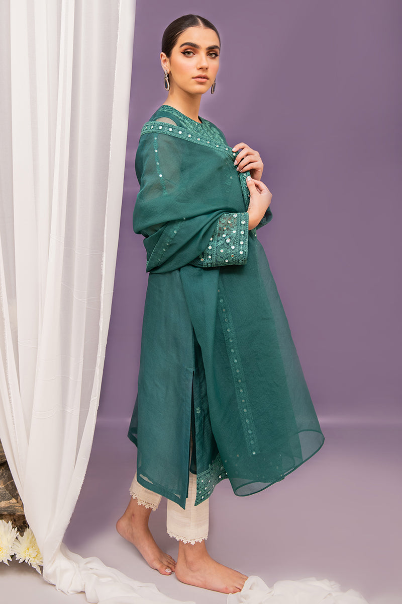 SWISS LACE-2PC (SHIRT & DUPATTA)