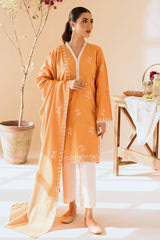 GOLDEN OAK-2PC (SHIRT & DUPATTA)