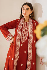 RED OCHRE-2PC (SHIRT & DUPATTA)