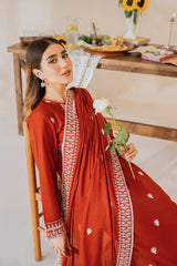 RED OCHRE-2PC (SHIRT & DUPATTA)