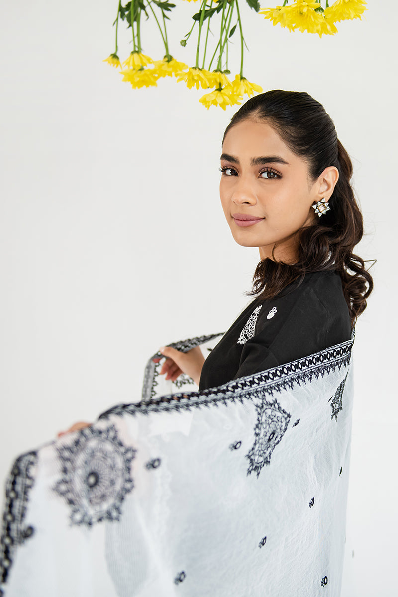 OBSIDIAN-2PC(SHIRT & DUPATTA)