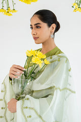 WOOD BINE-2PC (SHIRT & DUPATTA)