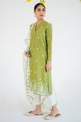 WOOD BINE-2PC (SHIRT & DUPATTA)