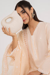 PEARL BLUSH-2PC (SHIRT & DUPATTA)