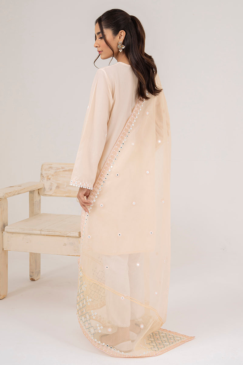 PEARL BLUSH-2PC (SHIRT & DUPATTA)