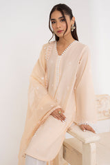 PEARL BLUSH-2PC (SHIRT & DUPATTA)