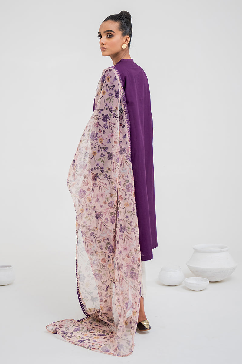ORCHID BLOOM-2PC (SHIRT & DUPATTA)