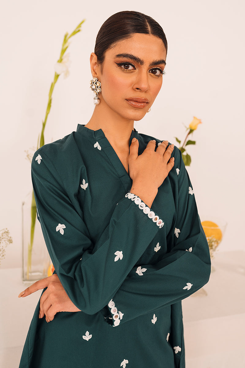 TEAL AGATE-2PC(SHIRT & TROUSER)
