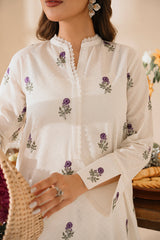 WHISPER WHITE-2PC (SHIRT & TROUSER)