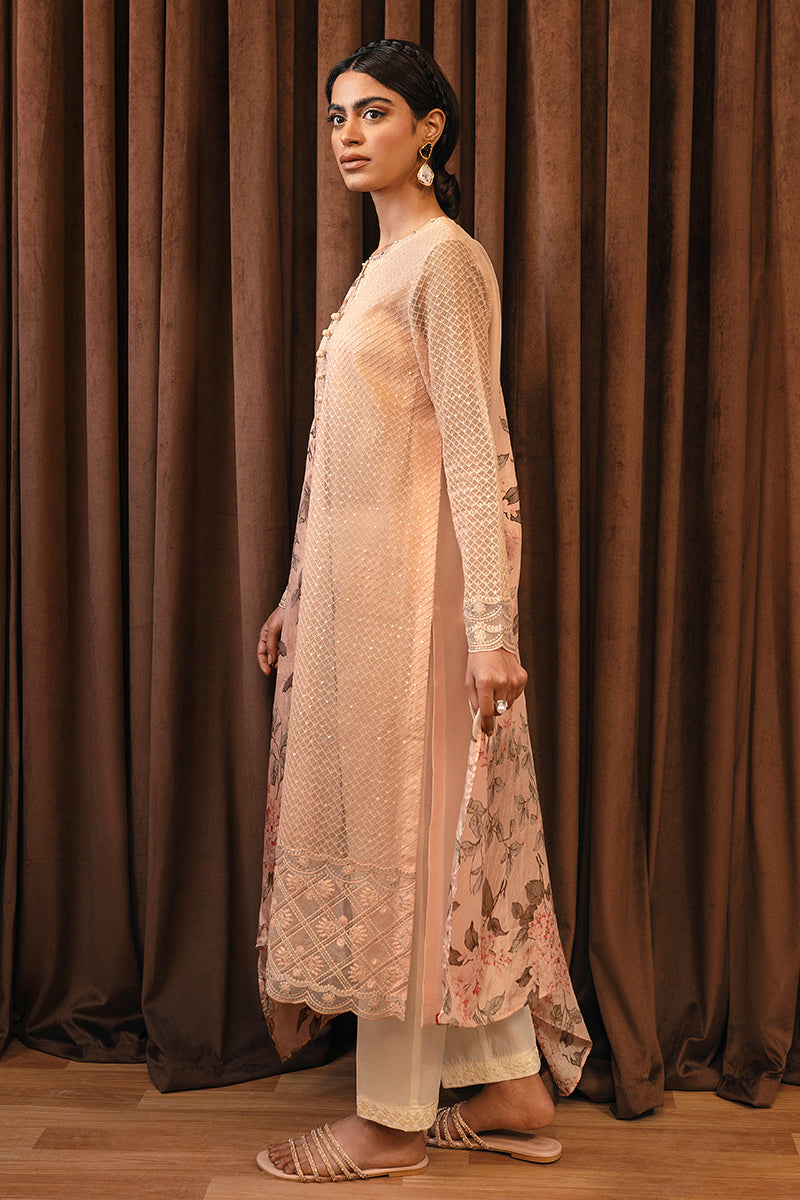 IZEL GLAZE-2PC (SHIRT & DUPATTA)