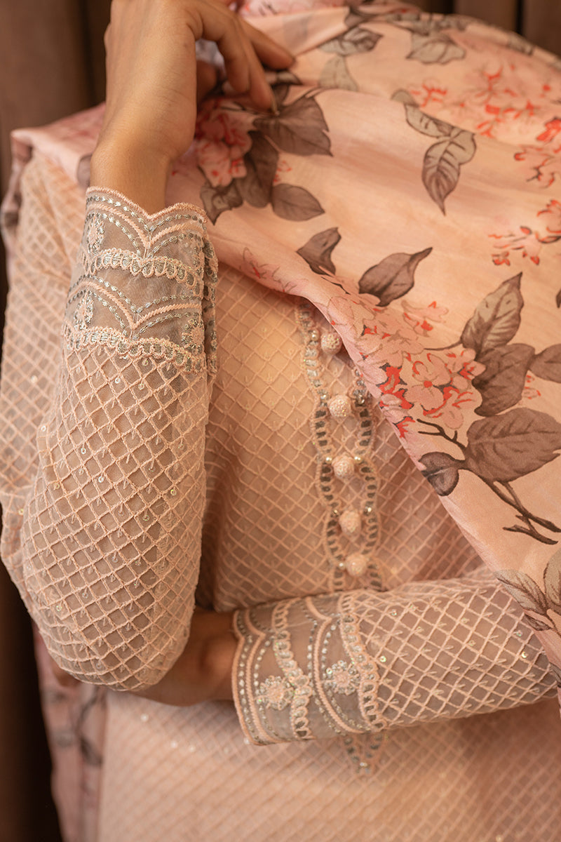 IZEL GLAZE-2PC (SHIRT & DUPATTA)