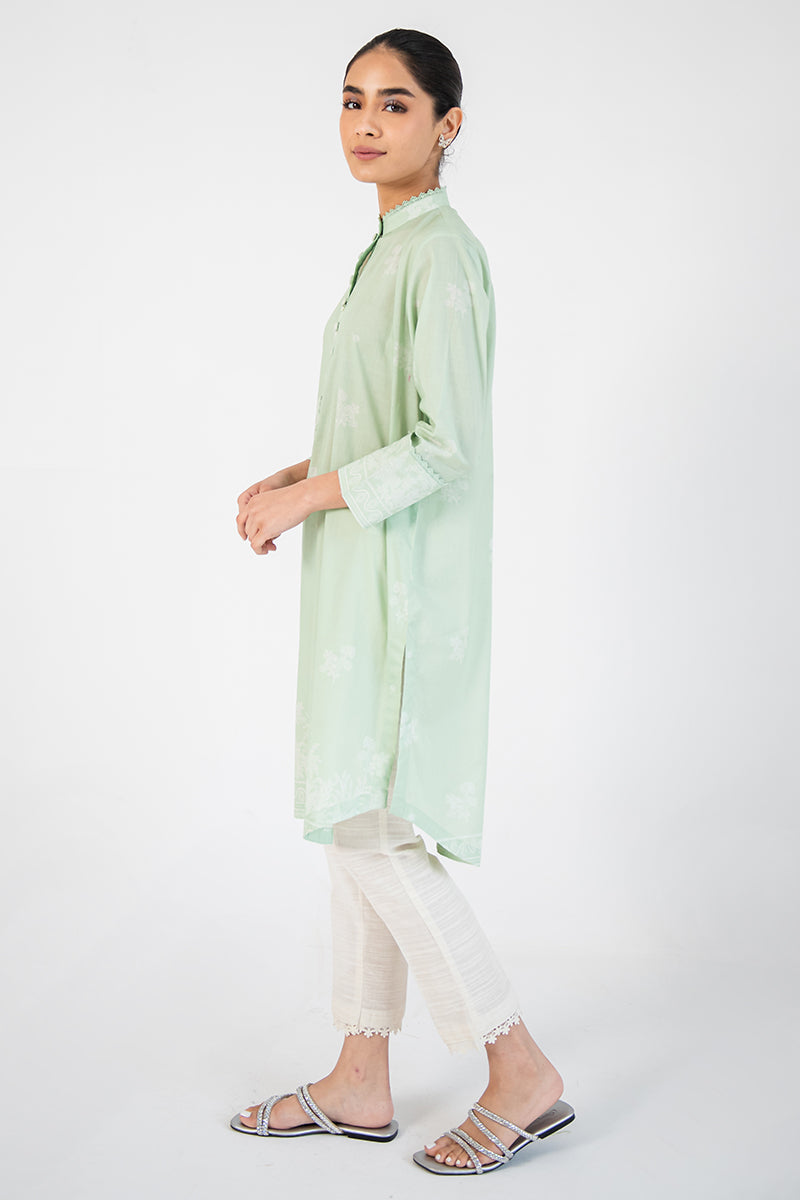 MINT FOREST PRINTED SHIRT