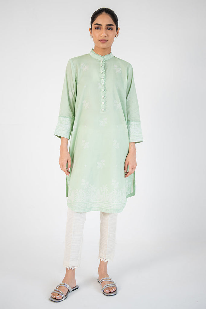 MINT FOREST PRINTED SHIRT