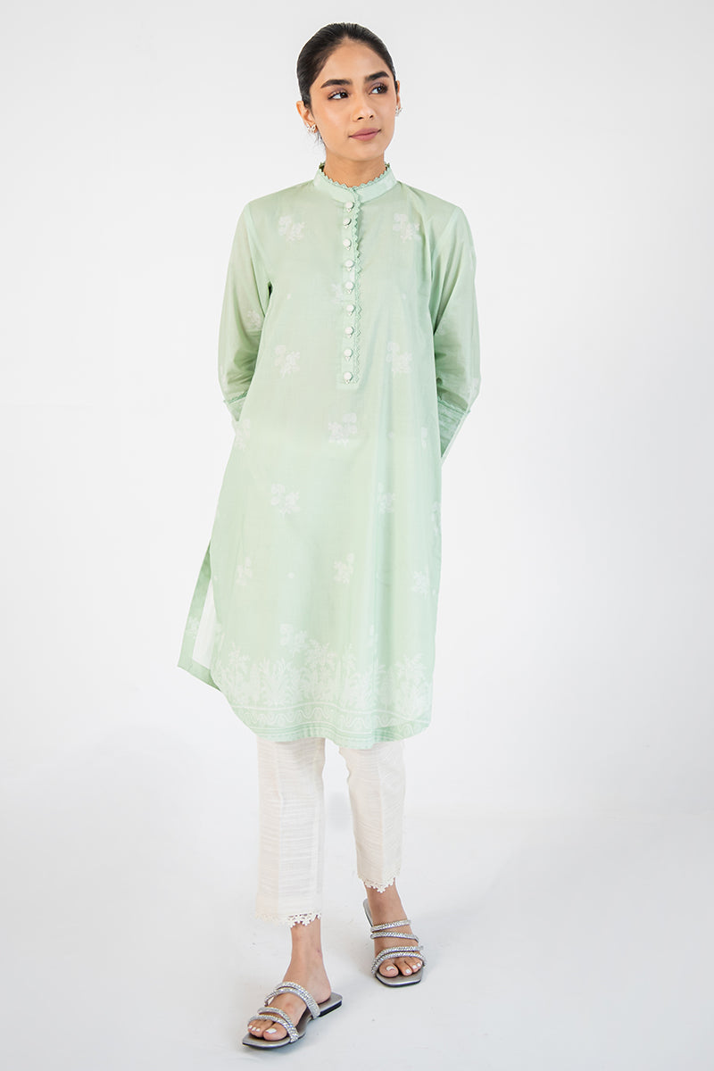 MINT FOREST PRINTED SHIRT