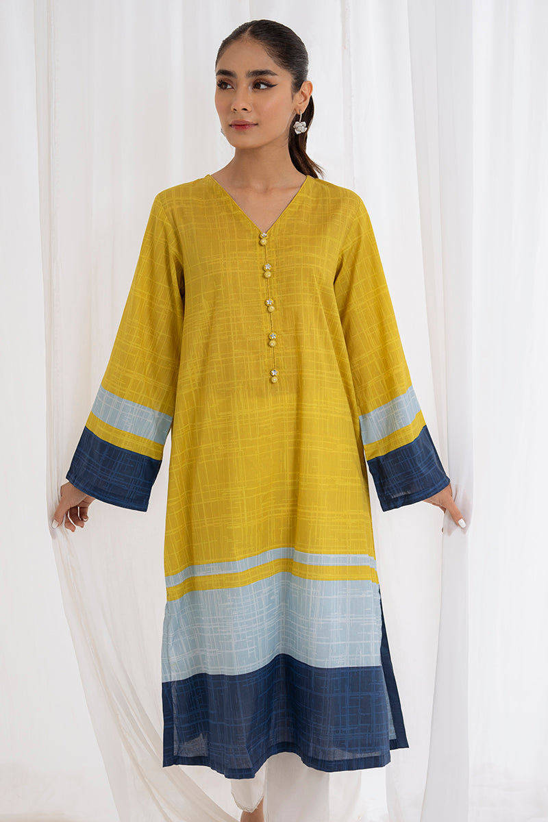 RELISH BLUE LAWN SHIRT