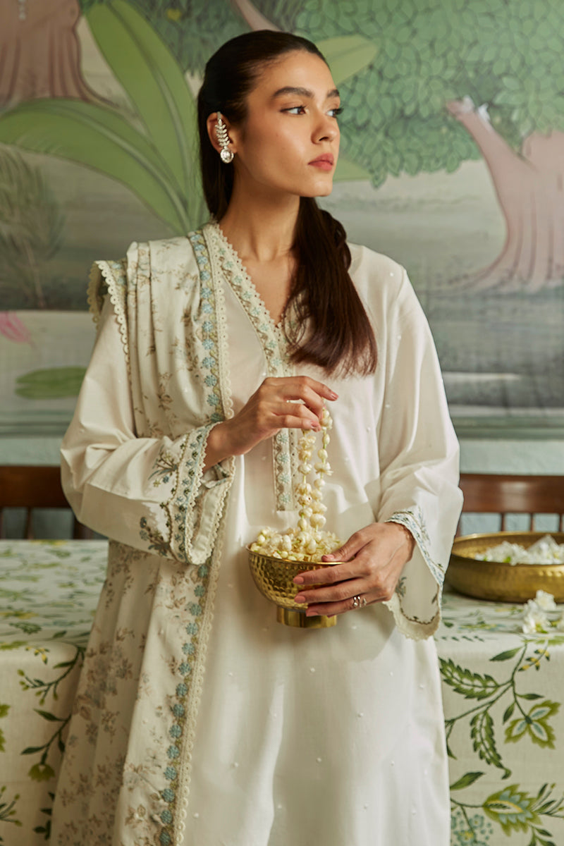 FLORET HAZE-3PC(SHIRT, DUPATTA & TROUSER)