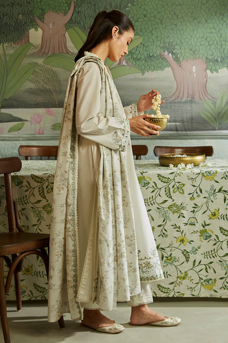 FLORET HAZE-3PC CAMBRIC SUIT