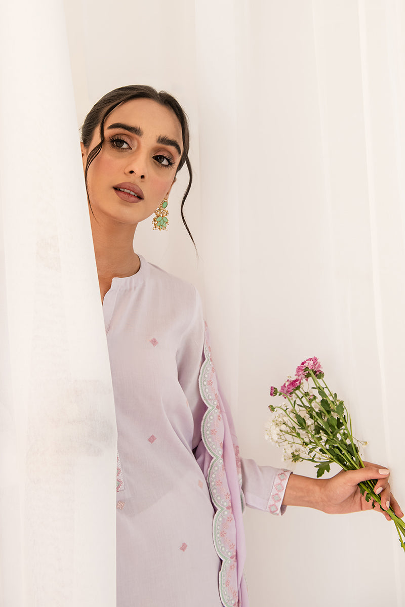 LILAC HAZE-2PC (SHIRT & DUPATTA)