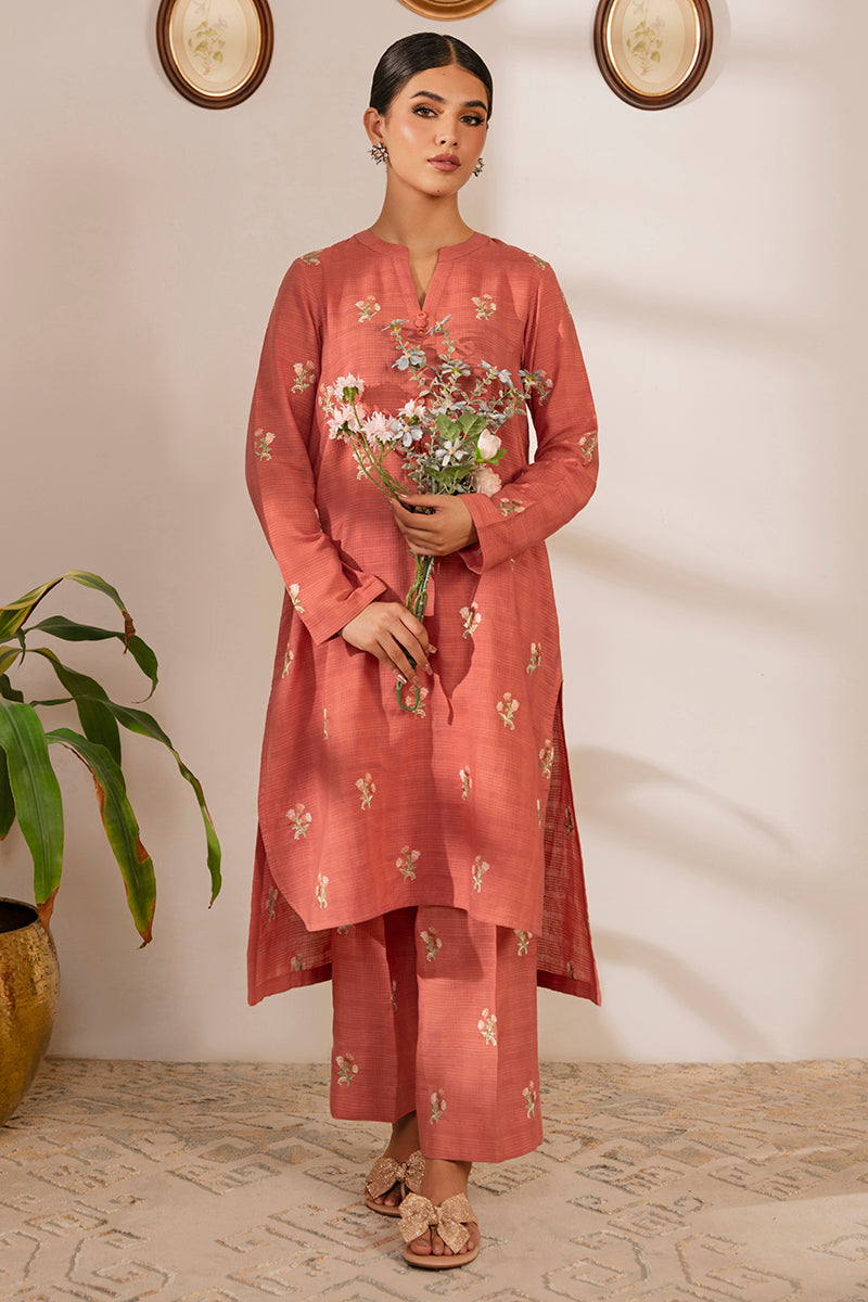 CAMELLIA ROSE-2PC (SHIRT & TROUSER)