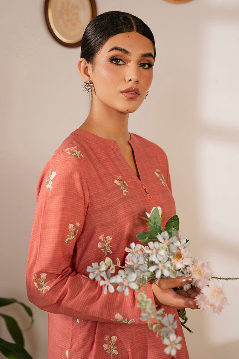 CAMELLIA ROSE-2PC (SHIRT & TROUSER)