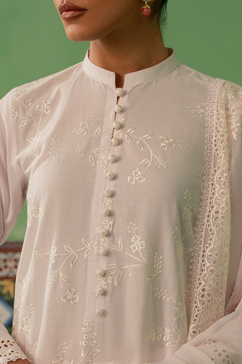 HEAVENLY PINK-3 PIECE LAWN EMBROIDERED SUIT