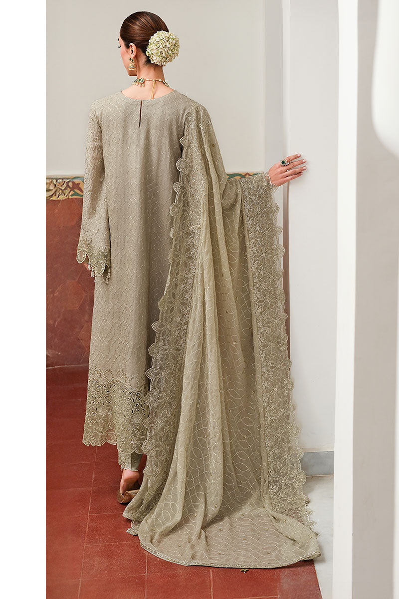 ASHEN DREAM-3PC SILK EMBROIDERED PRET