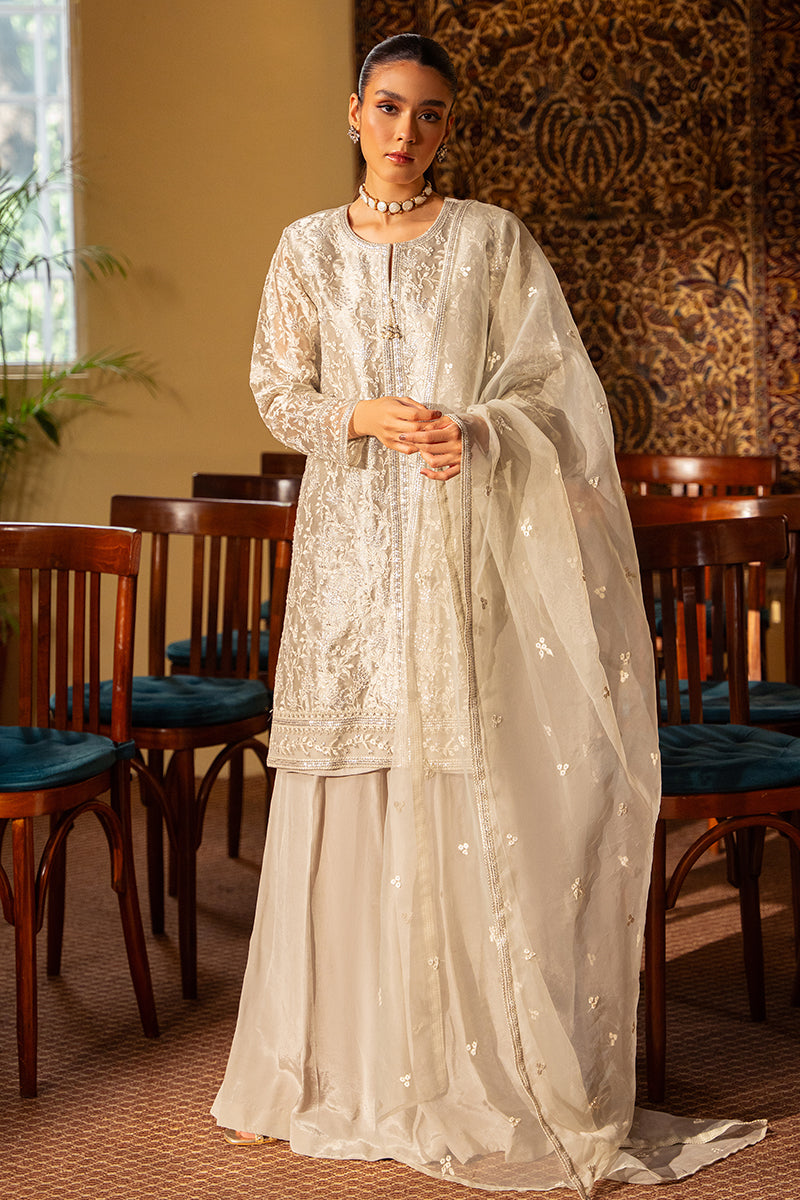 LUSTROUS CHROME-3 PC (SHIRT, TROUSER & DUPATTA)
