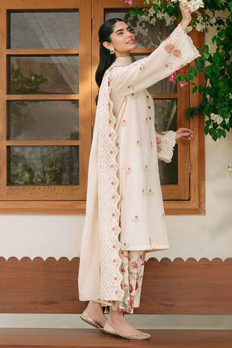 SUNSET ORCHARD-3PC (SHIRT, TROUSER & DUPATTA)