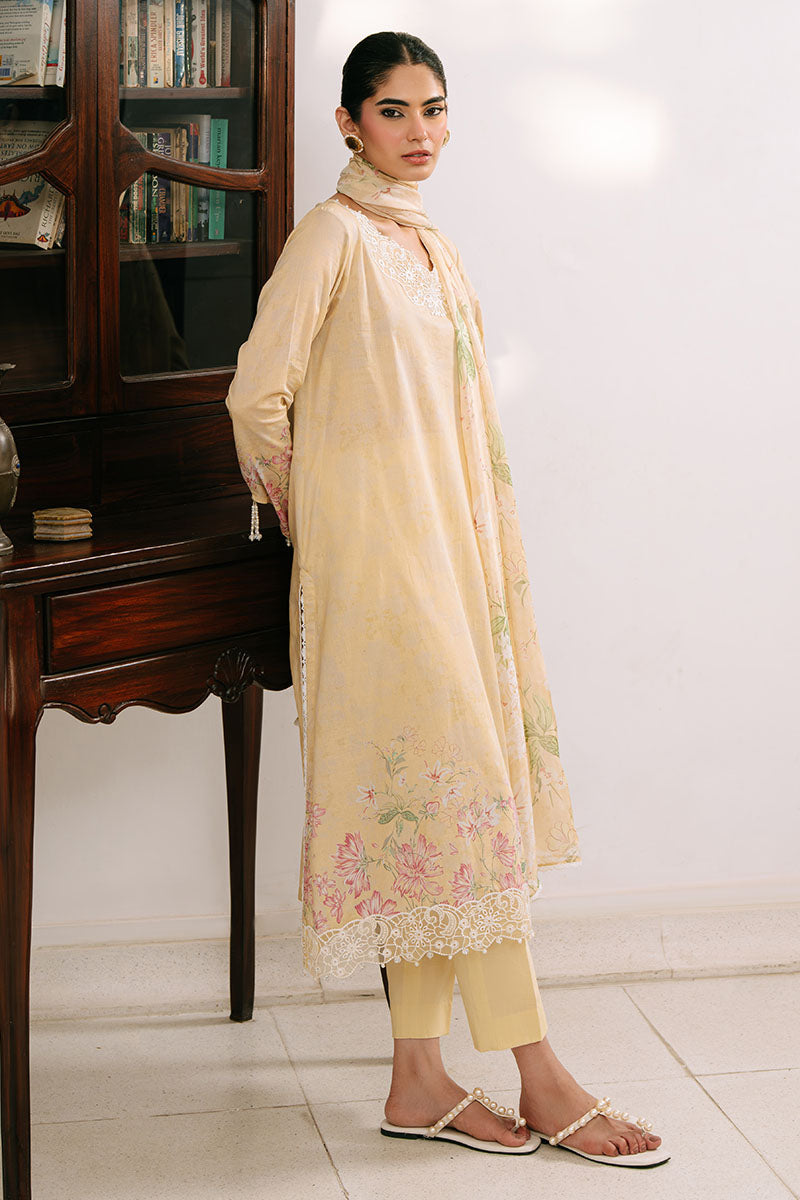 LILLY GARDEN-3PC PRINTED CAMBRIC SUIT