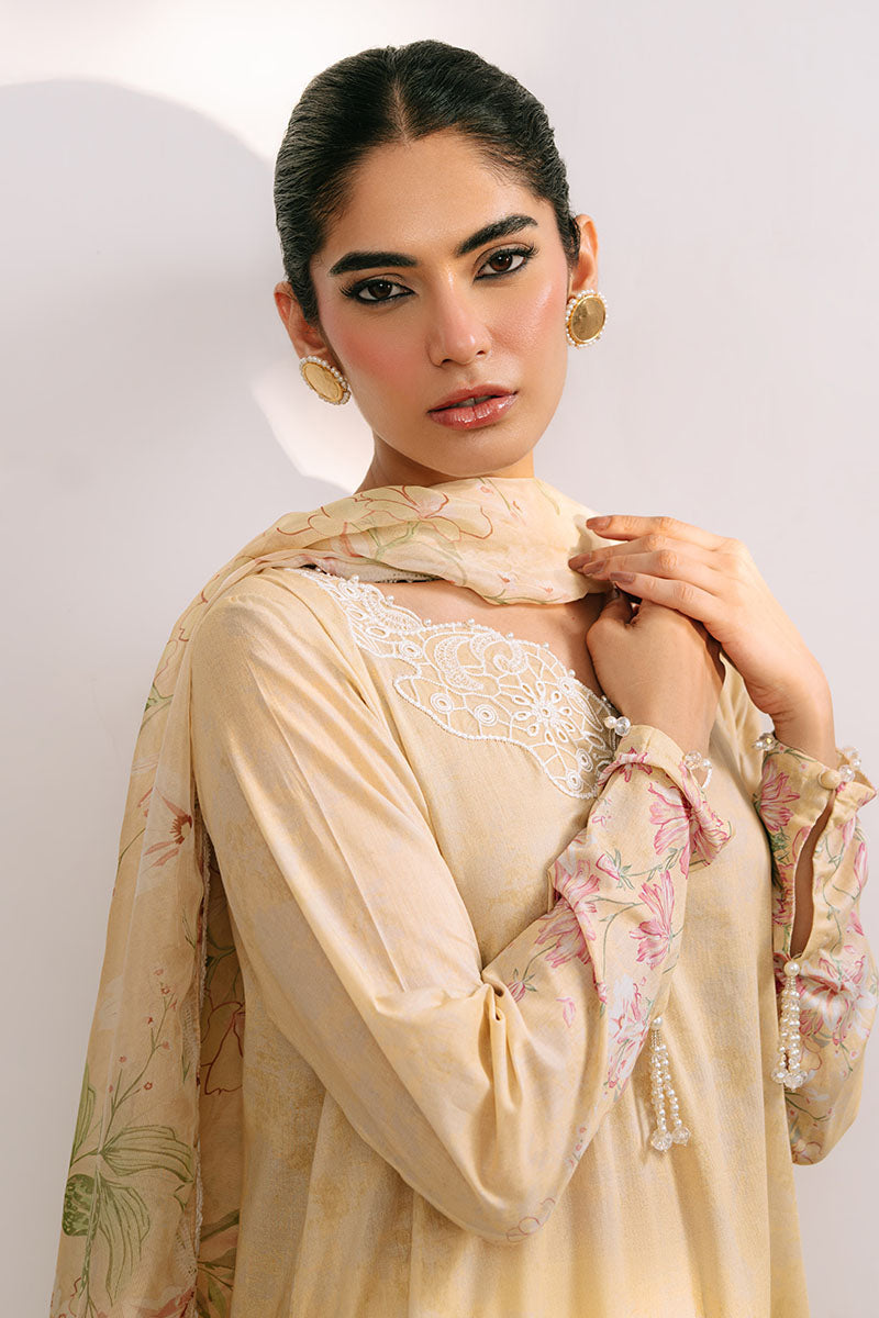 LILLY GARDEN-3PC PRINTED CAMBRIC SUIT