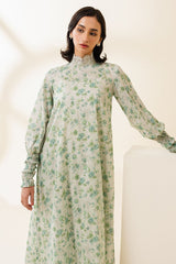 GARDEN CHARM-2 PC PRINTED LAWN SUIT