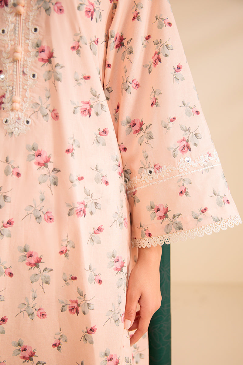 PINK PARFAIT-3 PIECE PRINTED LAWN SUIT