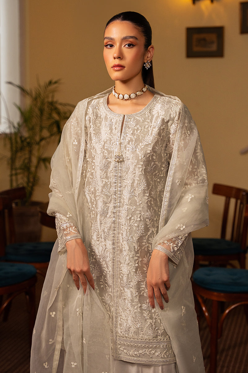LUSTROUS CHROME-3 PC (SHIRT, TROUSER & DUPATTA)