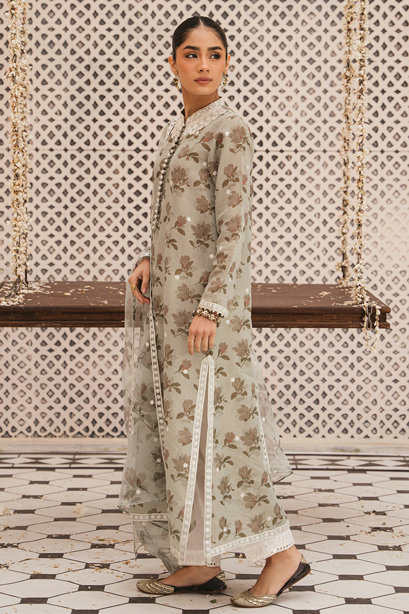 OLIVE ARDOR-2 PIECE (SHIRT AND DUPATTA)