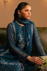 SERENE SAPPHIRE-3 PC (SHIRT, TROUSER & DUPATTA)