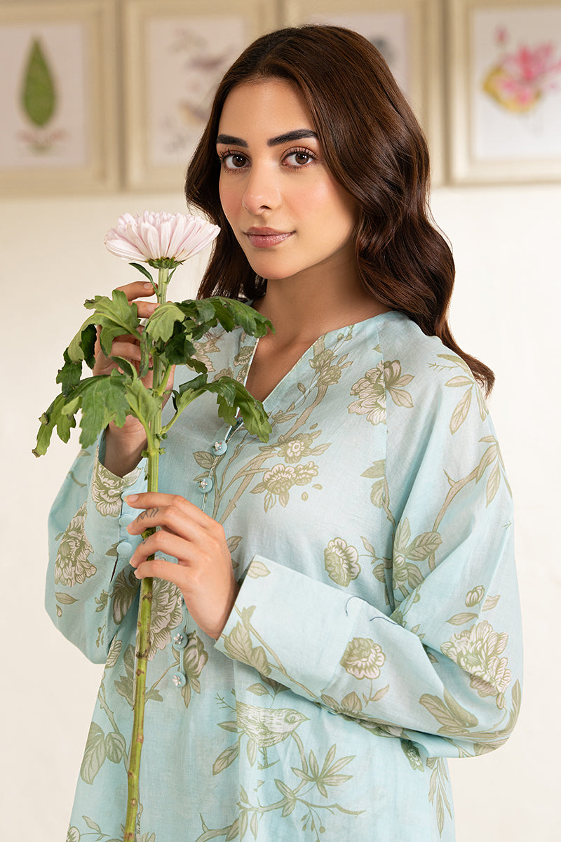 LIME GLOW-2PC (SHIRT & TROUSER)