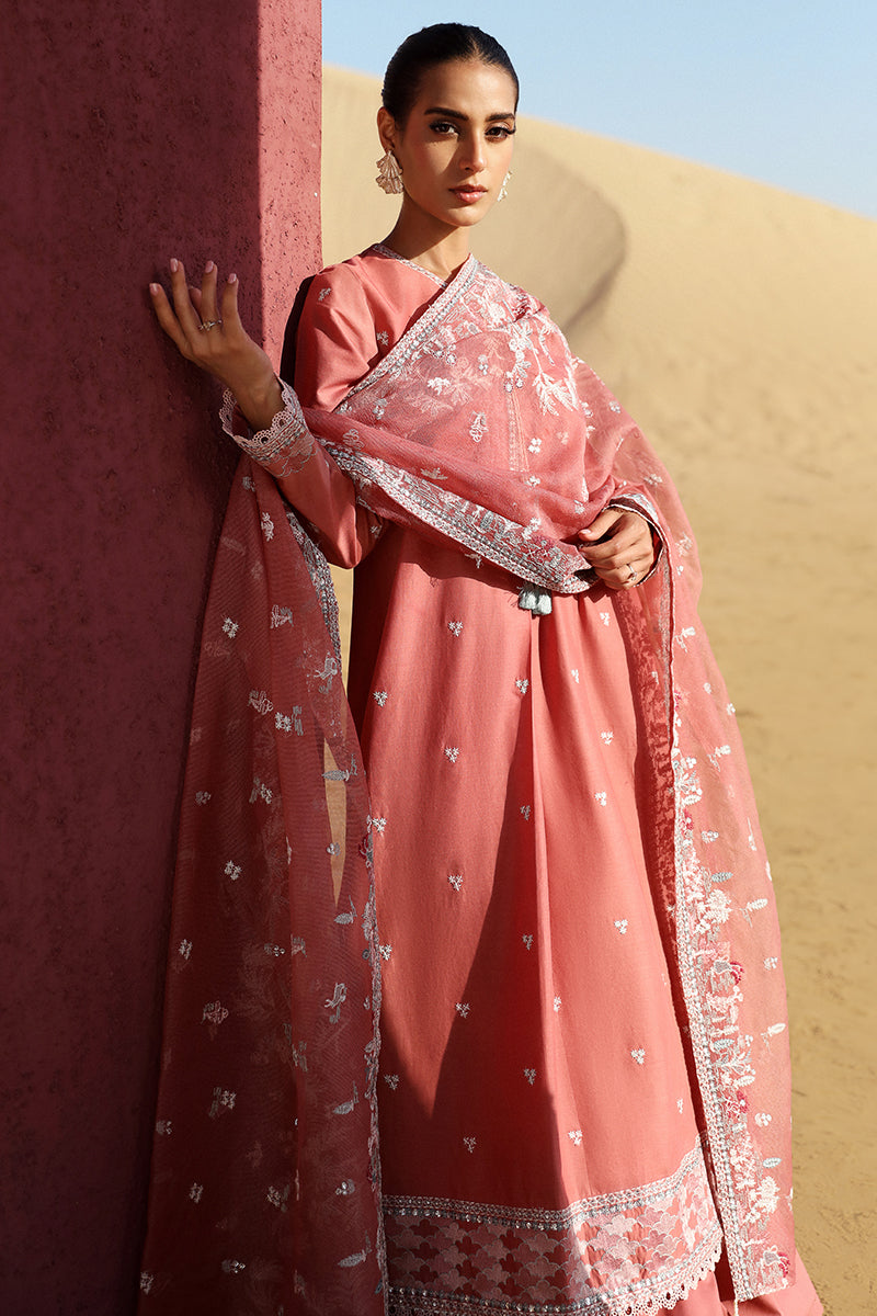 MULBERRY BLUSH-3 PC (SHIRT, TROUSER & DUPATTA)